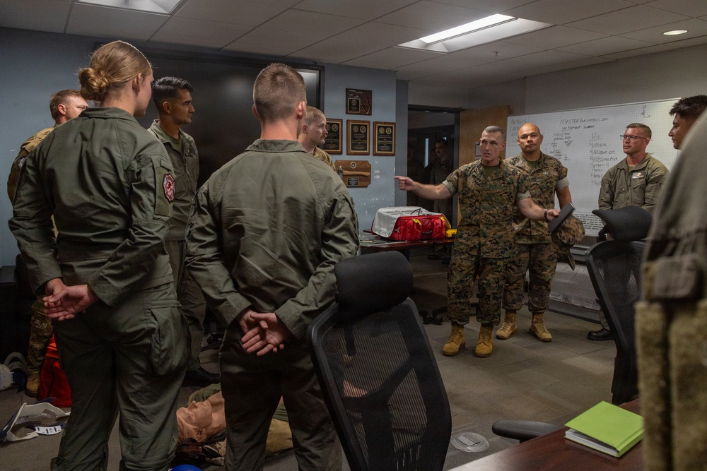 Brigadier General Rizzo Tours MCBH