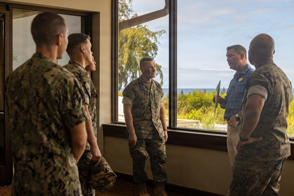 Brigadier General Rizzo Tours MCBH