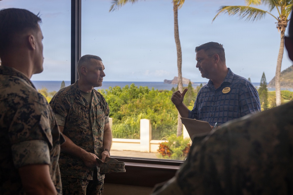 Brigadier General Rizzo Tours MCBH