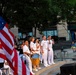 The United States Navy Band performs its Concert on the Avenue at the Navy Memorial