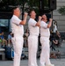 The United States Navy Band performs its Concert on the Avenue at the Navy Memorial