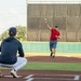 Col. Ehman Throws First Pitch for San Antonio Missions