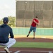 Col. Ehman Throws First Pitch for San Antonio Missions
