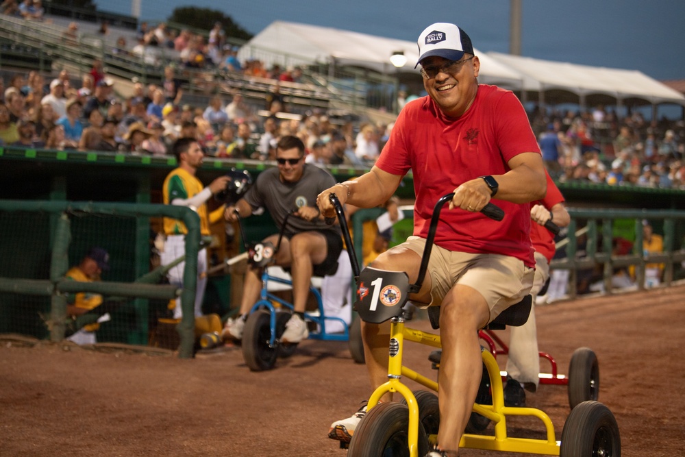 149th Fighter Wing at San Antonio Missions Game