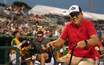149th Fighter Wing at San Antonio Missions Game