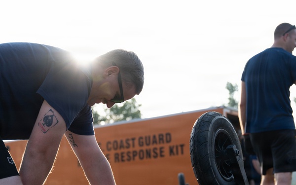 U.S. Coast Guard first reservist-led flood response training