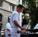 The United States Navy Band performs its Concert on the Avenue at the Navy Memorial