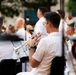 The United States Navy Band performs its Concert on the Avenue at the Navy Memorial