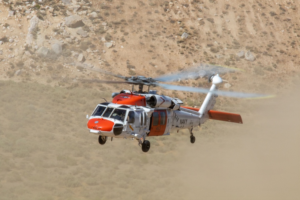 VX-31 search and rescue crews train across China Lake ranges