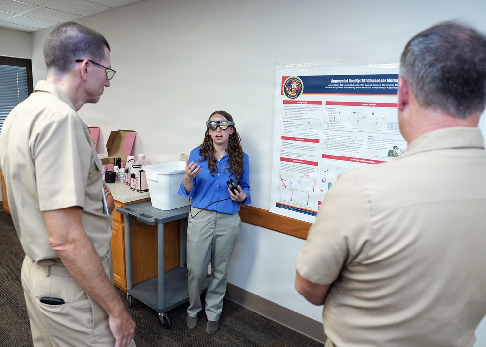 Georgia Tech Student conducts research on Augmented Reality Glasses for Military Medics at NAMRU San Antonio