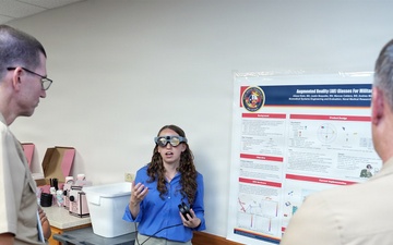 Georgia Tech Student conducts research on Augmented Reality Glasses for Military Medics at NAMRU San Antonio
