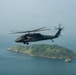 Joint Task Force-Bravo’s 1st Battalion, 228th Aviation Regiment conducts a tactical flyover during PANAMAX 2026’s distinguished visitors day