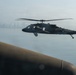 Joint Task Force-Bravo’s 1st Battalion, 228th Aviation Regiment conducts a tactical flyover during PANAMAX 2026’s distinguished visitors day