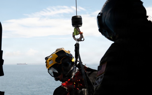 Coast Guard Air Station Ventura conducts training