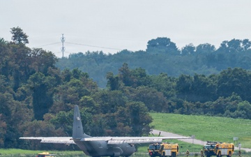 C-130J-30 emergency landing