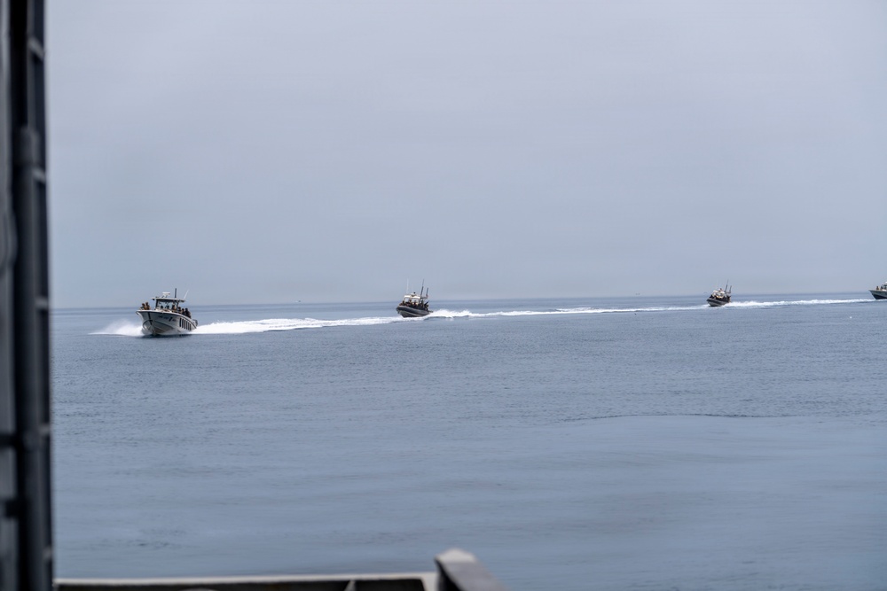 U.S. Coast Guard PSU 301, partner forces enhance maritime security through joint VBSS operations during PANAMAX 2026