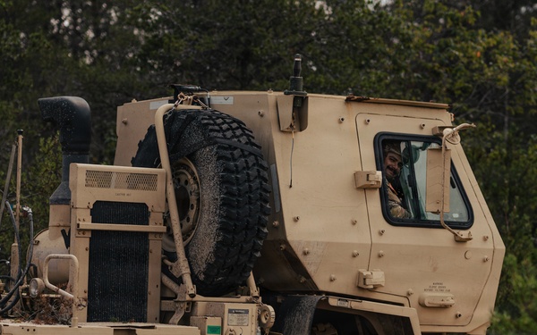 Illinois National Guard Senior Leaders Visit 1744th Transportation Company at Camp Grayling