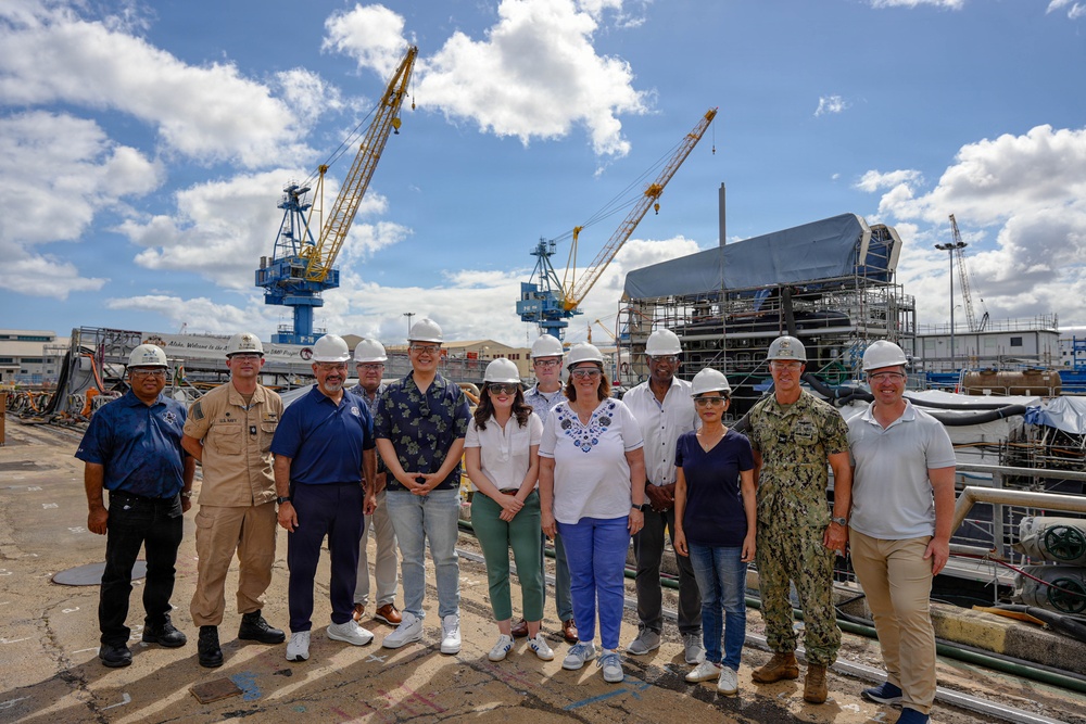Pearl Harbor Naval Shipyard Hosts Congressional Delegation and Navy Leaders During RIMPAC 2026