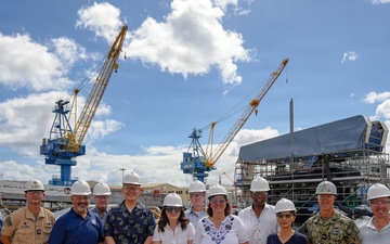 Pearl Harbor Naval Shipyard Hosts Congressional Delegation and Navy Leaders During RIMPAC 2026