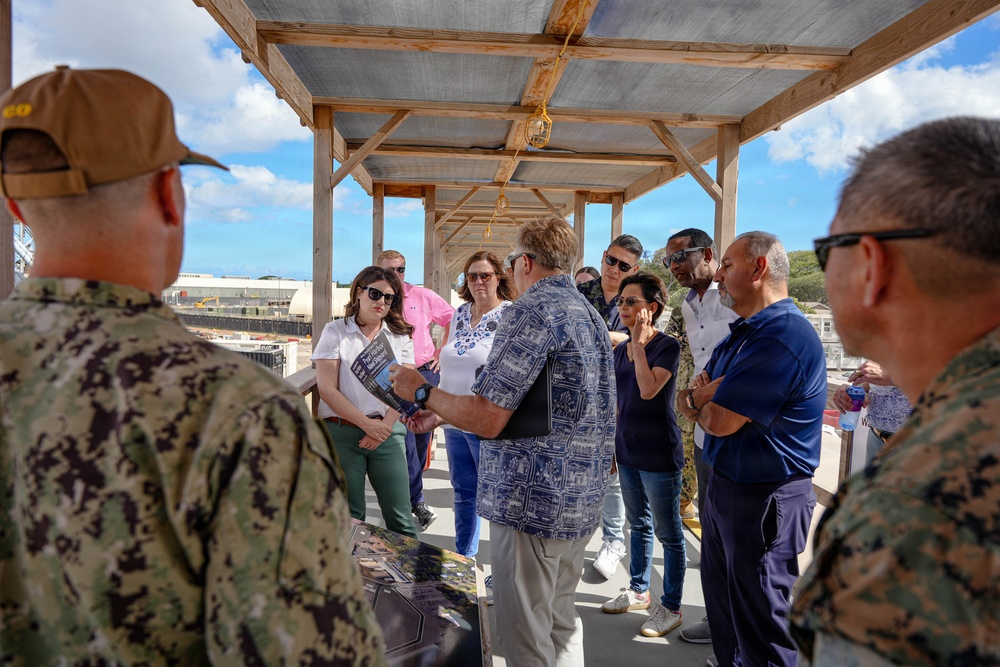 Pearl Harbor Naval Shipyard Hosts Congressional Delegation and Navy Leaders During RIMPAC 2026