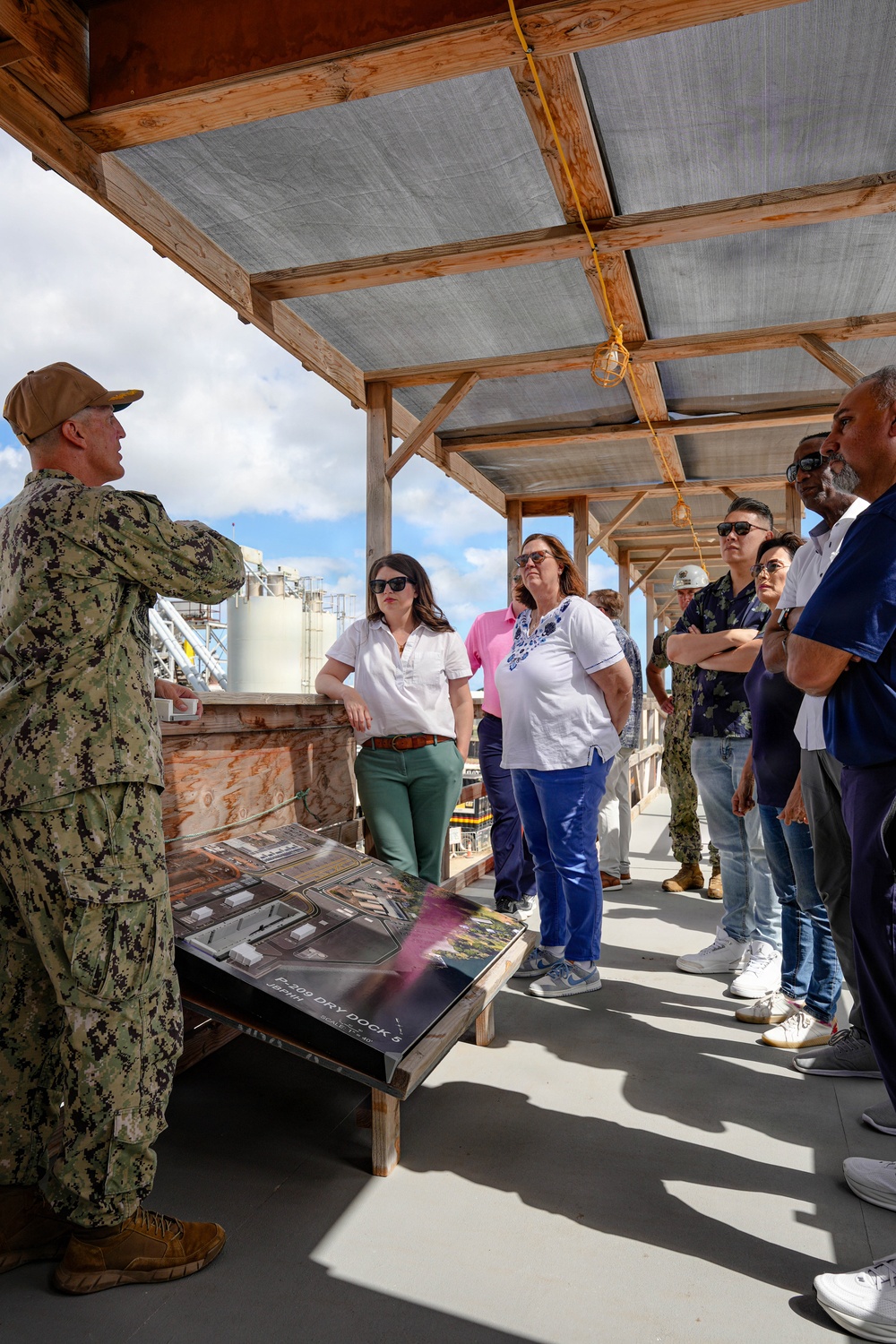 Pearl Harbor Naval Shipyard Hosts Congressional Delegation and Navy Leaders During RIMPAC 2026