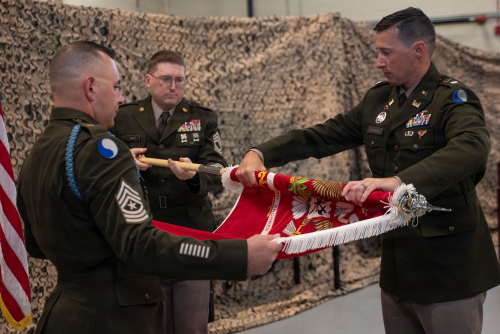 Casing of colors marks deactivation of 229th BEB