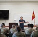 Washington ARA Jonathan Pan Meets with 332nd MCT Before Deployment