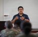 Washington ARA Jonathan Pan Meets with 332nd MCT Before Deployment