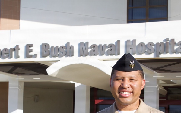 Twentynine Palms preventive medicine technician named EMF Bravo Senior Sailor of the Quarter
