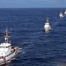 Coast Guard asset formation exercise off the San Diego coast
