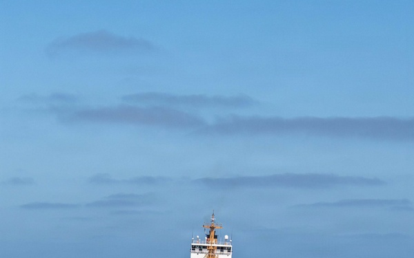 Coast Guard asset formation exercise off the San Diego coast