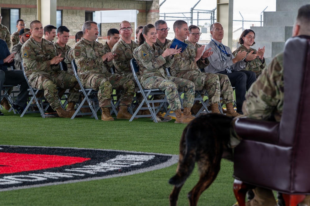 Vandenberg Military Working Dog Ringo B393 Retires From Service