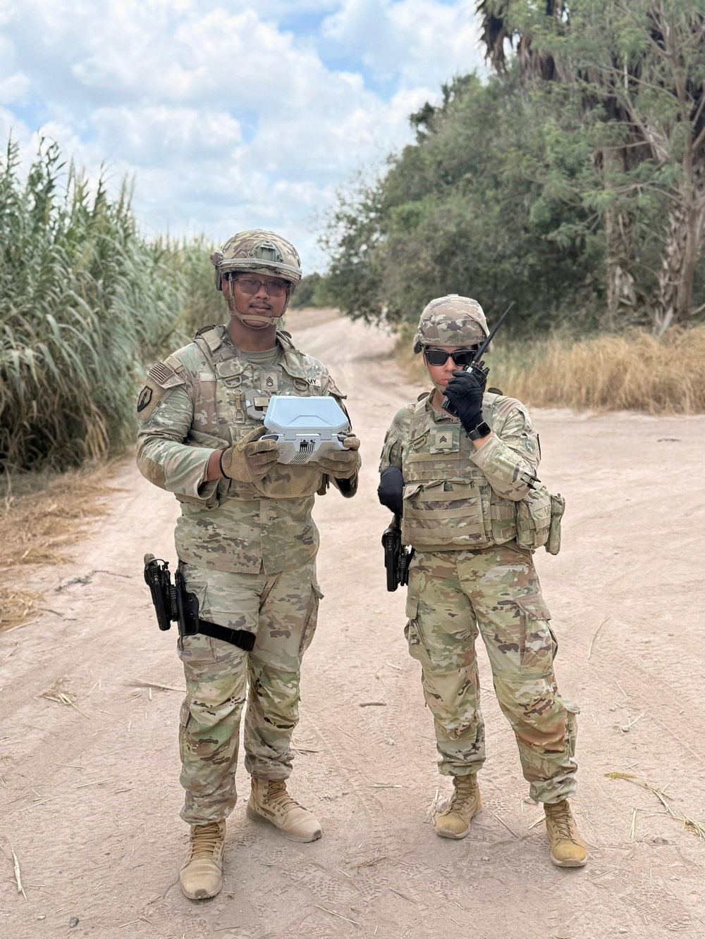 U.S. Army Soldiers, Border Patrol Agents Rescue Illegal Alien After Vehicle Crash Along Texas Border