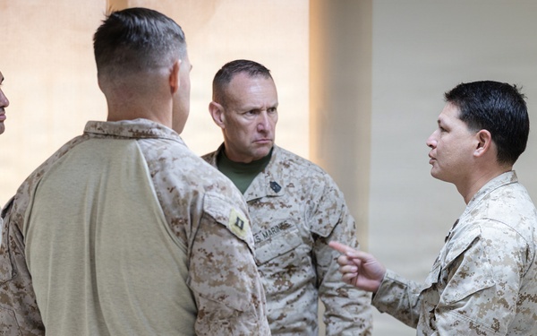 MARCENT Senior Leaders Visit U.S. Marines in the CENTCOM AOR