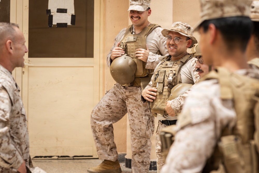MARCENT Senior Leaders Visit U.S. Marines in the CENTCOM AOR