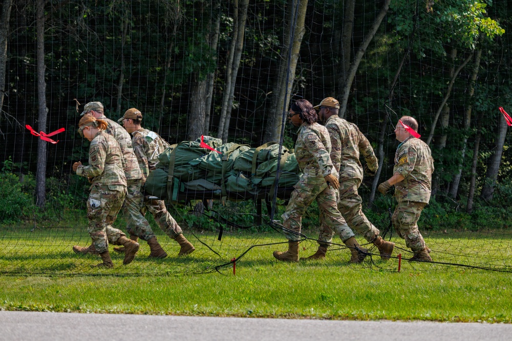 Air Force medics train for UAV attack scenario during Northern Strike 26-2