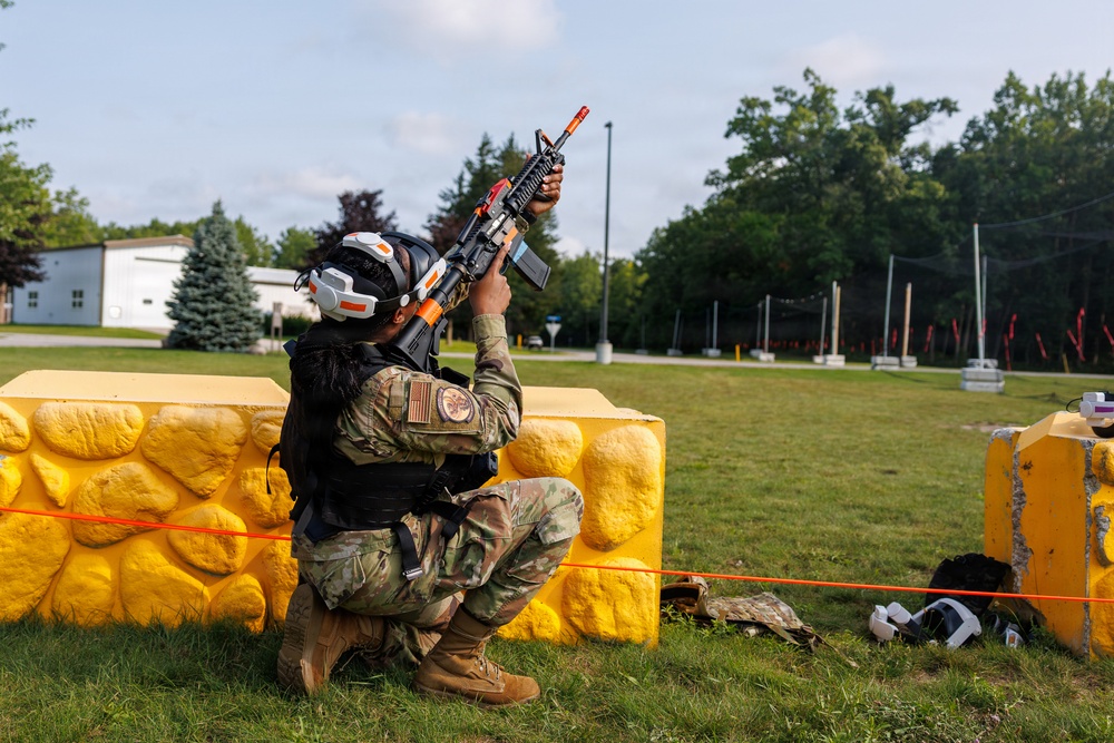 Air Force medics train for UAV attack scenario during Northern Strike 26-2