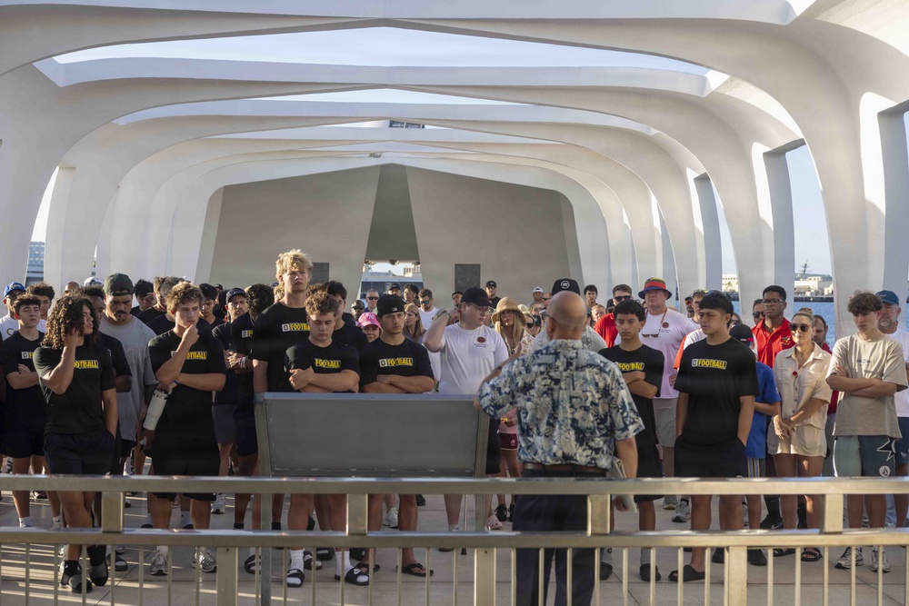 CNRH hosts USS Arizona Memorial Tour