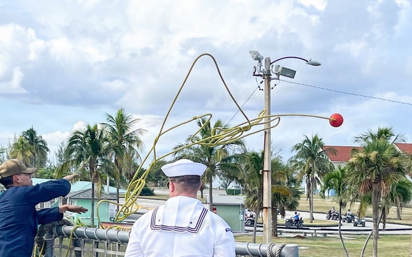 USS Cooperstown Arrives in Bahamas