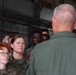 1st Marine Aircraft Wing Commander  visits Marine Wing Support Squadron 174