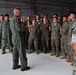 1st Marine Aircraft Wing Commander visits Marine Wing Support Squadron 174