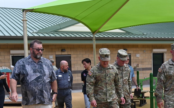 SMA Weimer visits USAG Hawaii to assess infrastructure, quality of life