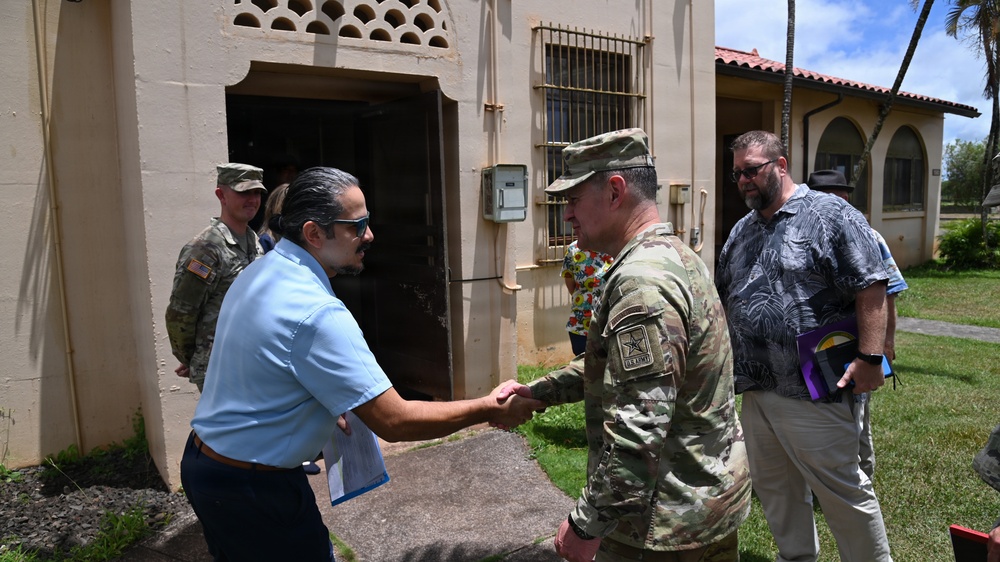 SMA Weimer visits USAG Hawaii to assess infrastructure, quality of life