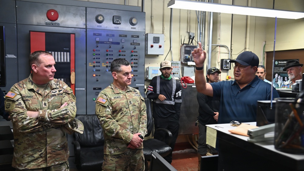 SMA Weimer visits USAG Hawaii to assess infrastructure, quality of life