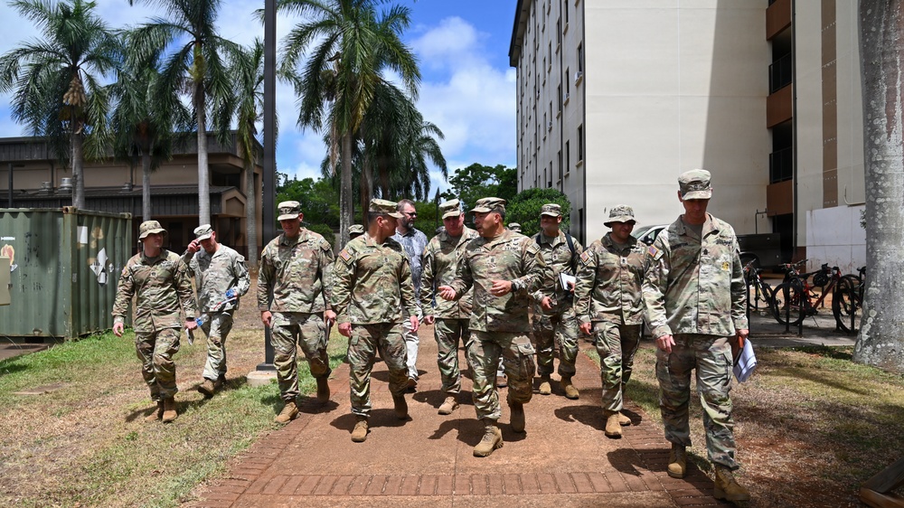 SMA Weimer visits USAG Hawaii to assess infrastructure, quality of life