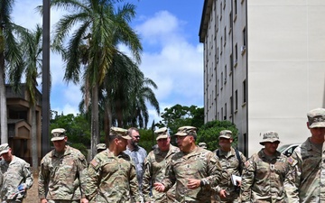 SMA Weimer visits USAG Hawaii to assess infrastructure, quality of life