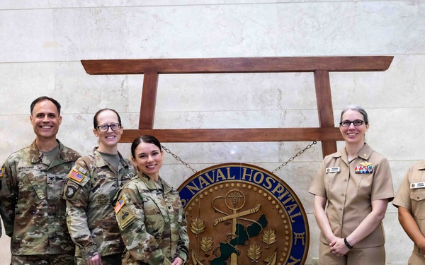 U.S. Army MEDDAC-J Leadership Visits U.S. Naval Hospital Okinawa