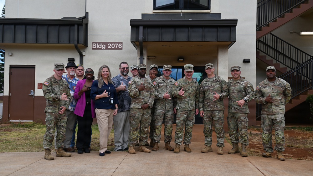 SMA Weimer visits USAG Hawaii to assess infrastructure, quality of life