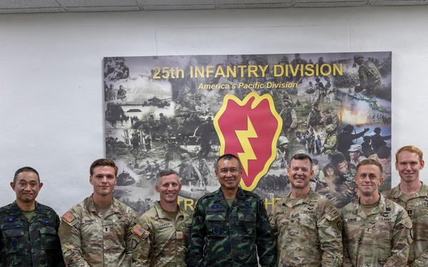 Royal Thai Army leadership visits Schofield Barracks