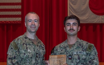CFAY Holds All Hands, Awards at Quarters&amp;#xD;